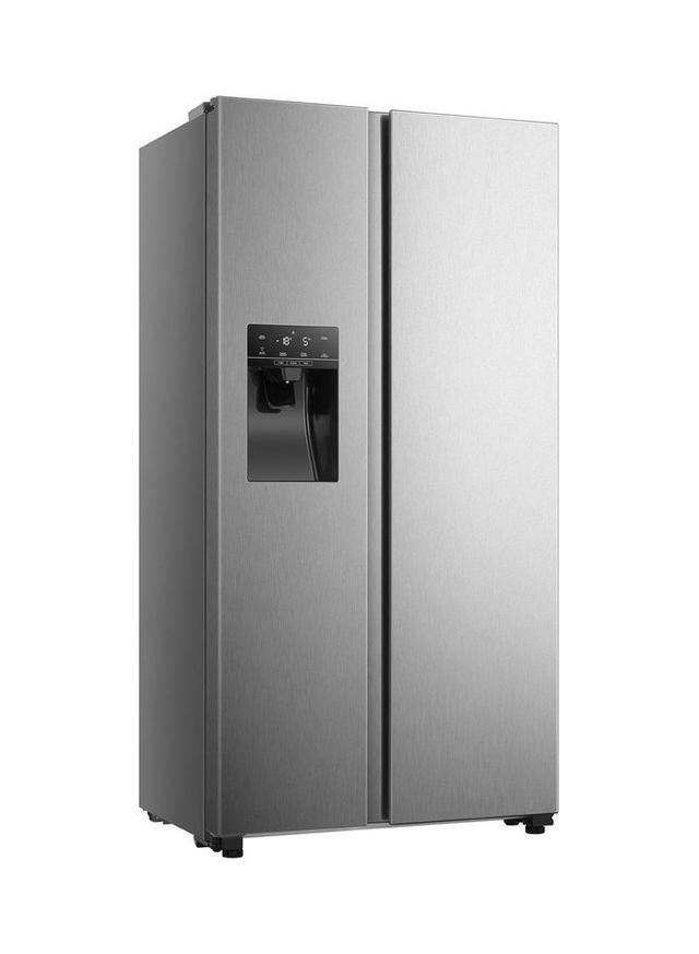 ثلاجة كهربائية مع مبرد مياه بسعة 508 لتر Side By Side Refrigerator With Water Dispenser - Hoover - SW1hZ2U6MjM4MDk3