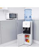 Krypton Hot & Cold Bottled Water Cooler Dispenser With Cabinet KNWD6155 White - SW1hZ2U6MjUyNDU2