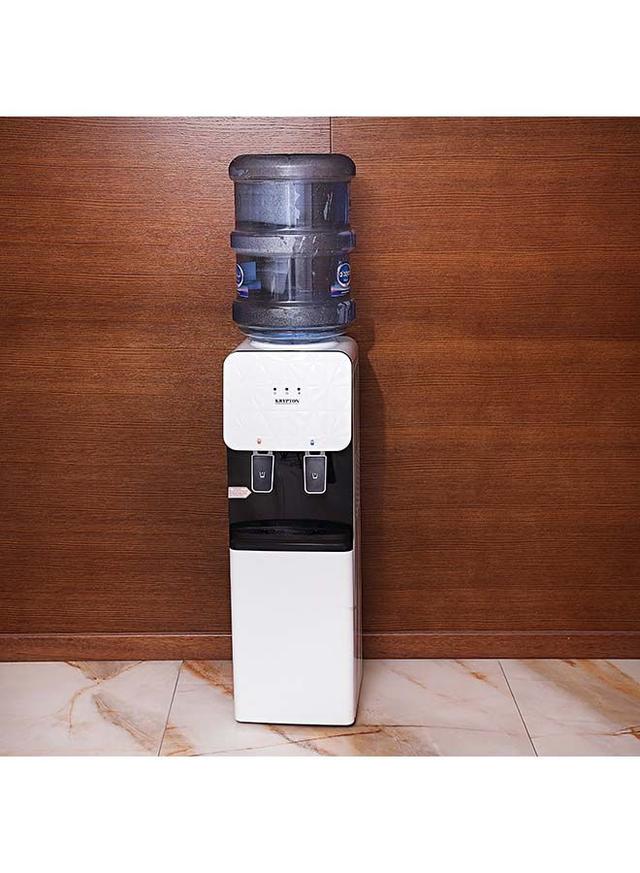 Krypton Hot & Cold Bottled Water Cooler Dispenser With Cabinet KNWD6155 White - SW1hZ2U6MjUyNDU4
