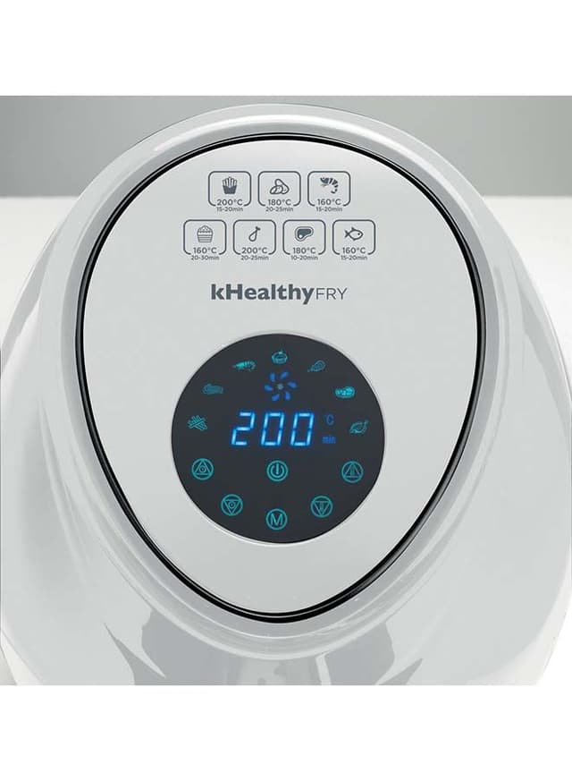 قلاية كينوود هوائية بسعة 3.8 لتر 1500 واط أبيض كينوود Kenwood White 1500 W  3.8 L Airfryer