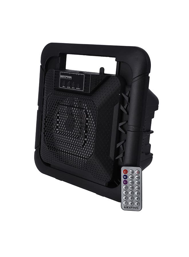 Krypton Rechargeable Portable Speaker KNMS5396 Black