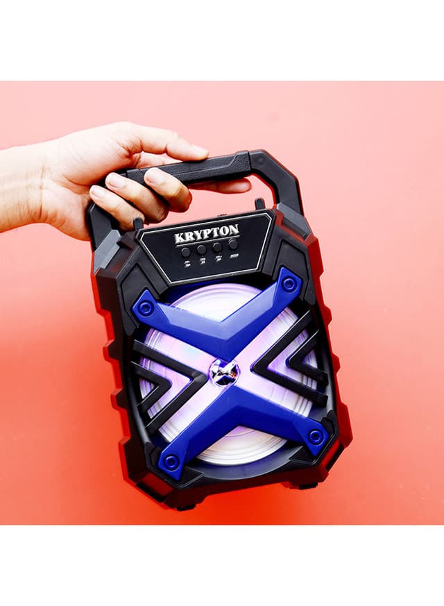 سبيكر بلوتوث محمول 800 ميلي أمبير كريبتون Krypton Portable & Rechargeable Professional Speaker - 143975