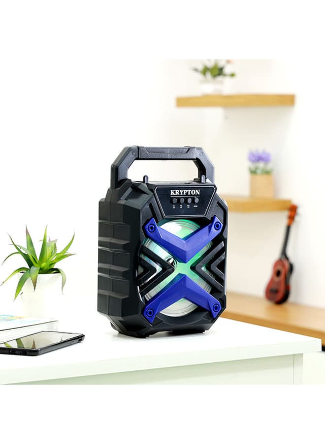 سبيكر بلوتوث محمول 800 ميلي أمبير كريبتون Krypton Portable & Rechargeable Professional Speaker - 143976