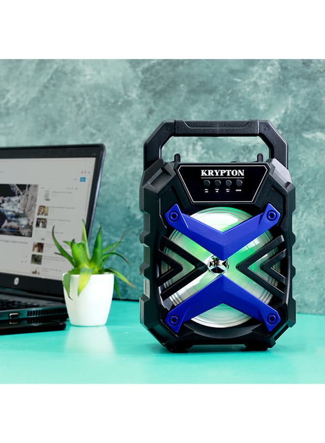 سبيكر بلوتوث محمول 800 ميلي أمبير كريبتون Krypton Portable & Rechargeable Professional Speaker - 143977