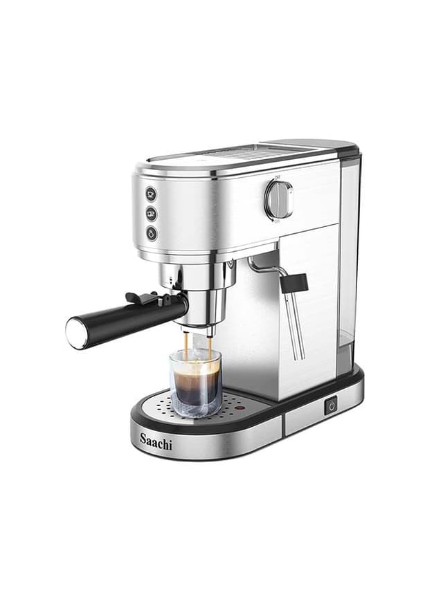 ماكينة قهوة 3 في 1 بمضخة ULKA الإيطالية 1350 واط Saachi - 3 In 1 Coffee Maker With 20 Bar Italian ULKA Pump