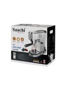 ماكينة قهوة 3 في 1 بمضخة ULKA الإيطالية 1350 واط Saachi - 3 In 1 Coffee Maker With 20 Bar Italian ULKA Pump
