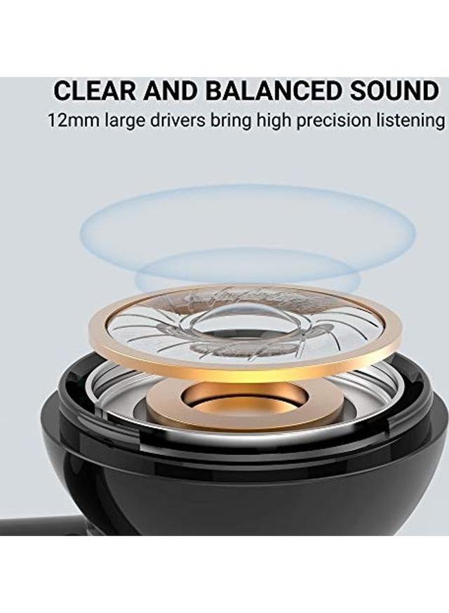 TCL Bluetooth In Ear True Wireless Headphones With Case Black