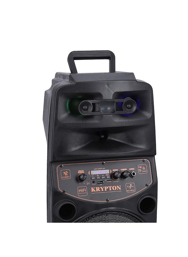 Krypton Portable&Rechargeble Professional Speaker/Usb/Fm/Bt/Mic Black - SW1hZ2U6MjYxMjY2