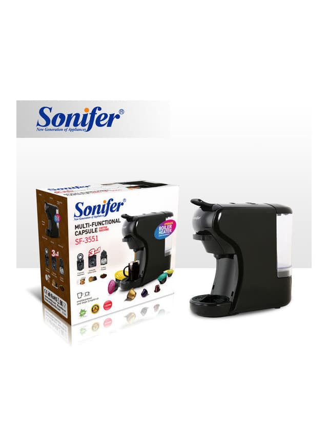 مكينة قهوة متعددة الكبسولات 3 في 1 كوب واحد سعة 700 مل سونفير Sonifer 700Ml One Cup 3 In 1 Multi Capsule Machine Coffee