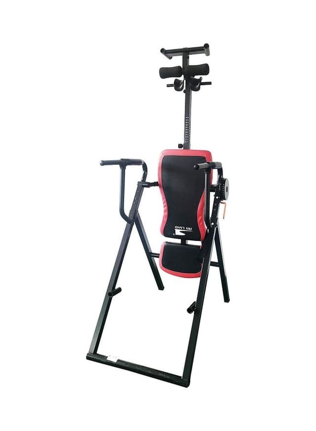 Skyland 6-in1 Sturdy Inversion Table-EM-1863: Inversion/Steel Frame/Adj.Safety Belt/Extra-Large Padding/Comfortable Safety Feet Bar/Intelligent Swivel System/Recomm Weight100kg and Height of 155-198cm