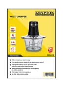 فرامة طعام - KRYPTON - Powerful Multi-Chopper 0.4 kg