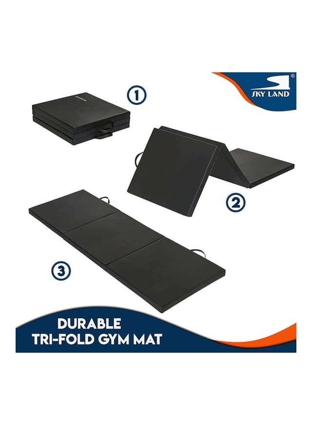 SkyLand Exercise Mat With Carrying Strap 37 cm