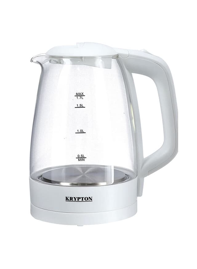 غلاية زجاجية كهربائية ( 1.7 L ، 2200w ) KRYPTON