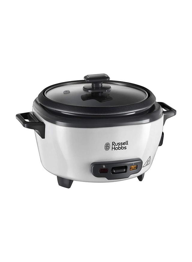 Russell Hobbs Large Rice Cooker And Steamer 500 W 27040GCC WH White - SW1hZ2U6MjY1MzQy