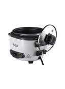 Russell Hobbs Large Rice Cooker And Steamer 500 W 27040GCC WH White - SW1hZ2U6MjY1MzU0