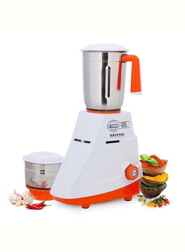 Krypton Powerful Mixer Grinder 2 kg 550 kW KNB6191 White