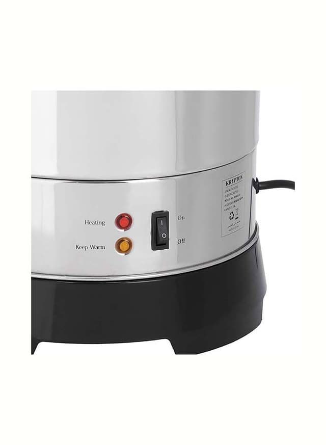 غلاية ماء كبيرة كهربائية 15 لتر 1650 واط كريبتون Krypton Stainless Steel Electric Kettle