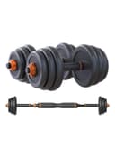 SkyLand 2 In 1 Adjustable Dumbbell and Barbell Set 15kg