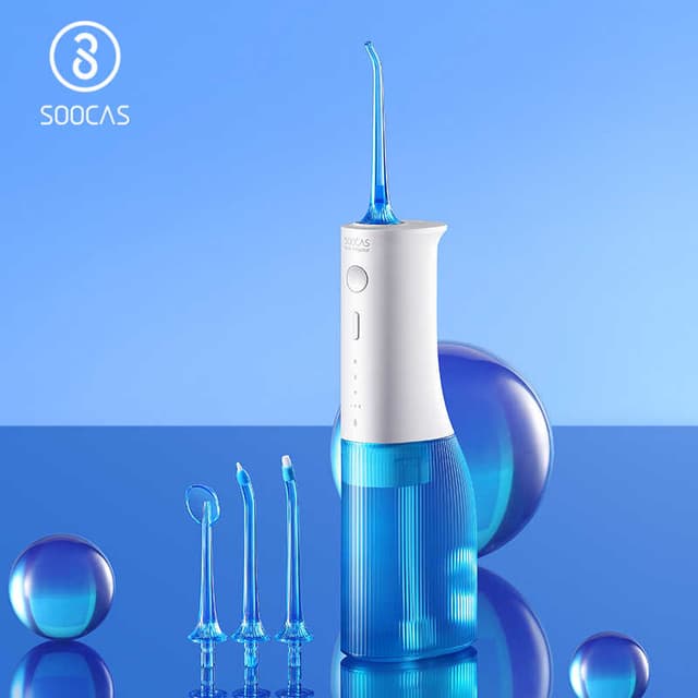 Xiaomi Soocas Electric Oral Irrigator W3 Pro Portable Water Jet Cleaning Tooth