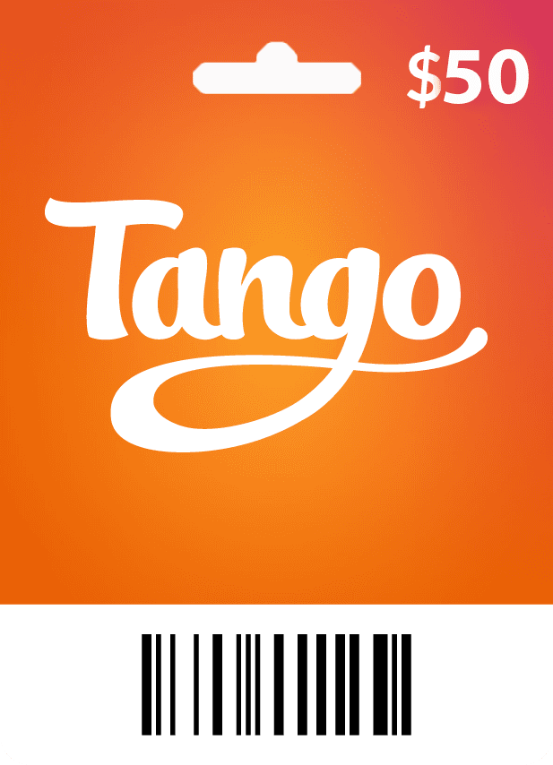 بطاقة شحن تانجو Tango فئة $ 50