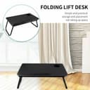 طاولة لابتوب قابلة للتعديل Adjustable Lapdesk Table with Cup Holder