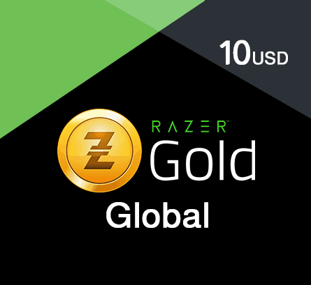 بطاقة شحن ريزر قولد Razer Gold Pins $ 10