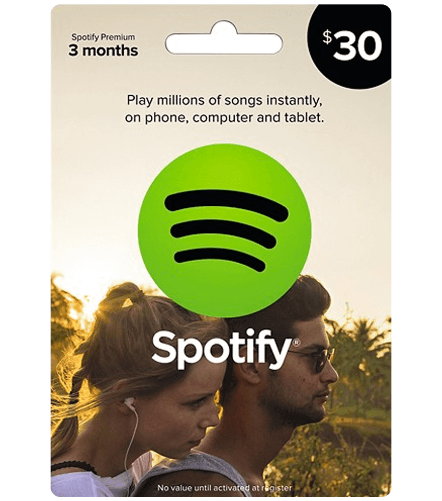 اشتراك سبوتيفاي 3 أشهر Spotify US $ 30 (ستور أمريكي)