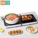 Xiaomi Mijia Induction Cooker Home Kitchen Electric Double Induction Cooktop Touchpad Induction Cooker Work With Mi Home App