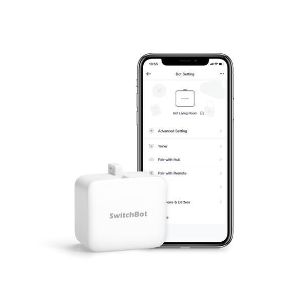 SwitchBot Smart Switch Button Pusher with Mobile App