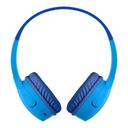 سماعات لا سلكية للأطفال لون أزرق Belkin Mini Wireless On-Ear Headphones - SW1hZ2U6MzE4Njgy