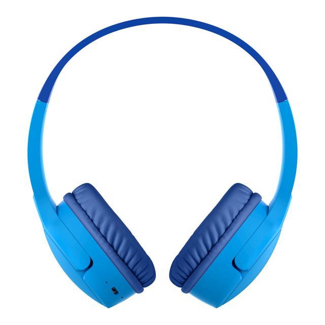 سماعات لا سلكية للأطفال لون أزرق Belkin Mini Wireless On-Ear Headphones - SW1hZ2U6MzE4Njgy