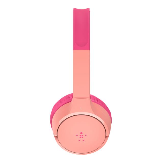 سماعات لا سلكية للأطفال لون زهري Belkin Mini Wireless On-Ear Headphones - SW1hZ2U6MzE4Njc0