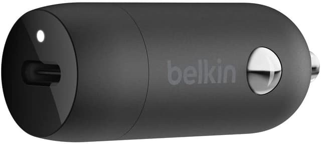 شاحن موبايل للسيارة Belkin USB-C Car Charger 20W - Black