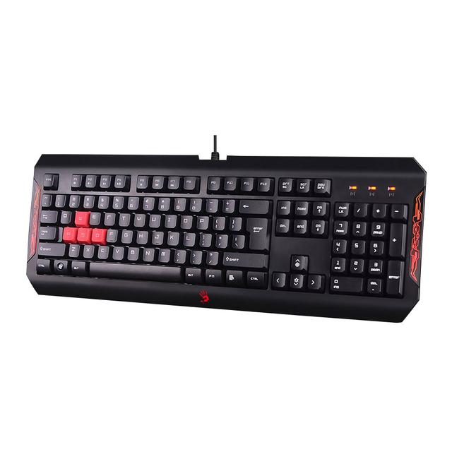 Bloody Blazing Gaming Keyboard - Black/Red - SW1hZ2U6MzA3ODI3