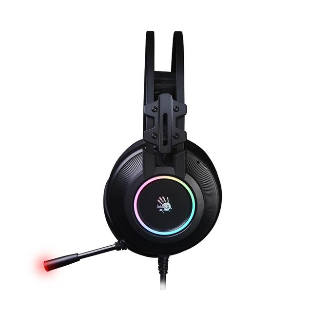 Bloody G528C Virtual 7.1 HiFi RGB Gaming Headset with Noise Cancelling - Black - SW1hZ2U6MzE2NjE1