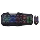 ماوس قيمنق سلكية مع كيبورد لون أسود Bloody Illuminate Gaming Desktop Mouse and Key Board (RGB) - SW1hZ2U6MzE4NjY4