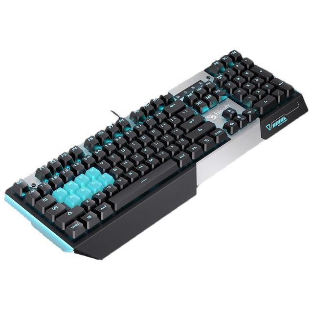 كيبورد قيمنق لون أسود و أزرق Bloody Light Strike Optical Gaming Keyboard - SW1hZ2U6MzE4NjUy