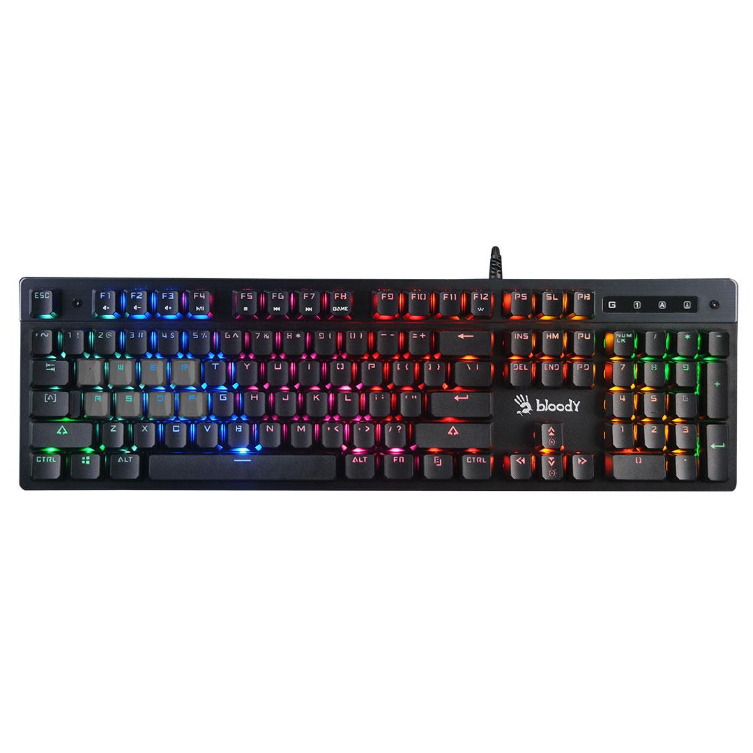 Bloody Mecha-Like Switch Gaming Keyboard (RGB) -Black