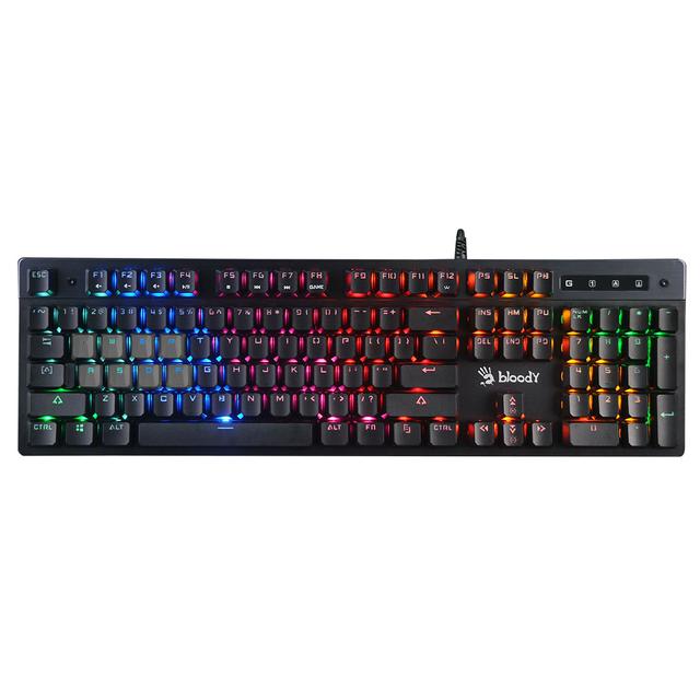 لوحة مفاتيح ميكانيكية للألعاب Bloody Mecha-Like Switch Gaming Keyboard (RGB) - SW1hZ2U6MzE4NjYy