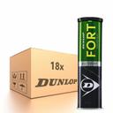 Dunlop Fort All Court Set Of 3 Piece Tennis Balls 1 Box (24 cans) - SW1hZ2U6MzIyMjI0