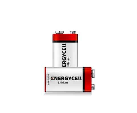 ENERGYCELL CR 9V 1.5V LITHIUM BATTERY