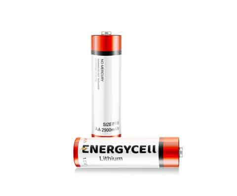 بطارية AA ليثيوم حزمة 2في1 FR6 AA (1X2 PKT) 1.5V LITHIUM BATTERY - ENERGYCELL