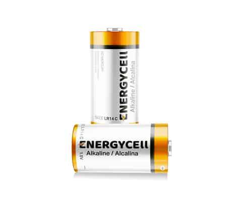 ENERGYCELL LR14 C-SIZE 1.5V ALKALINE BATTERY (PACK OF 2)