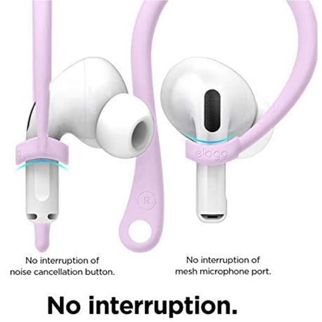 حامل سماعات آبل لون بنفسجي Elago Earhook for Apple Airpods Pro - Lavender