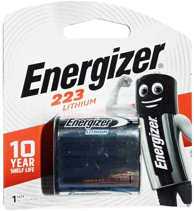 Energizer 223A 6V Lithium Batteries - CR-P2