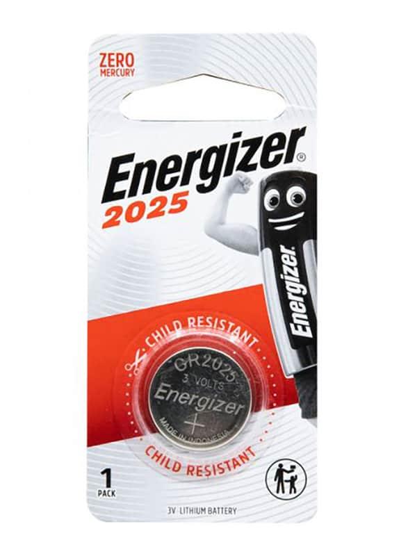 بطارية CR2025 ليثيوم حزمة 5في1 CR2025 3V Lithium Battery Packet of 5 - Energizer