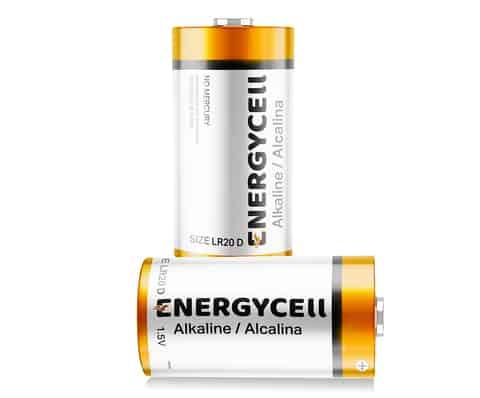 بطارية D ألكلاين حزمة 2في1 LR20 D-SIZE 1.5V ALKALINE BATTERY (PACK OF 2) - ENERGYCELL