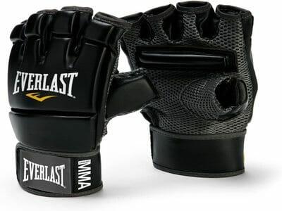Everlast Mma Free Size, Black Kickboxing Gloves