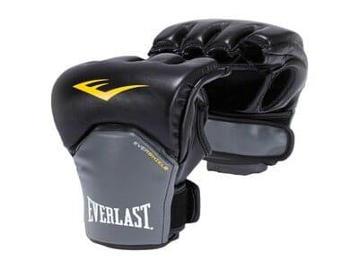 Everlast Mma Powerlock Black/Grey Training Gloves