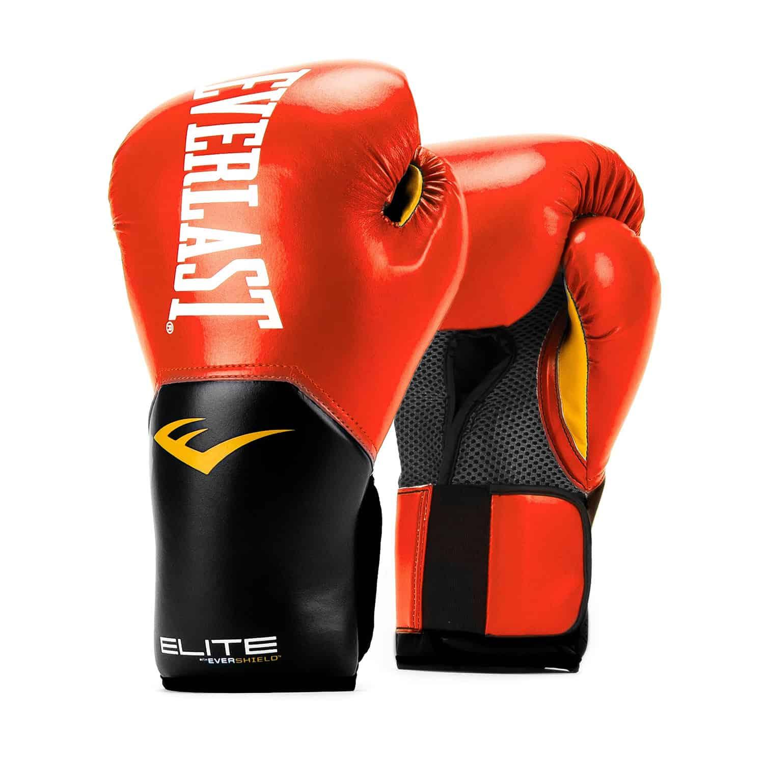 قفازات رياضية كاملة الأصابع Pro Style Elite 14 Oz Black Training Gloves - EVERLAST